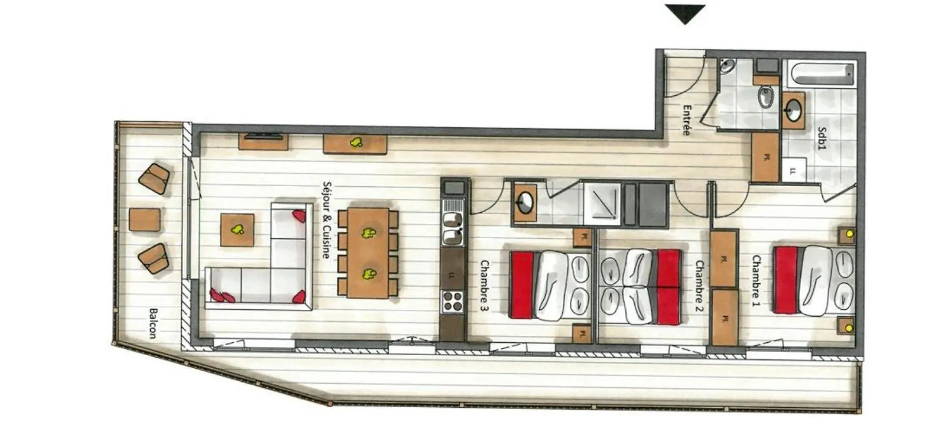 K2 By Alpine Resorts لي جيه شقة